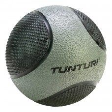 Medicininis kamuolys Tunturi - 5kg, juoda/pilka