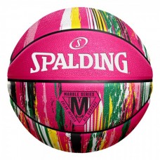 Krepšinio kamuolys SPALDING MARBLE SERIES™ Pink (6 dydis)